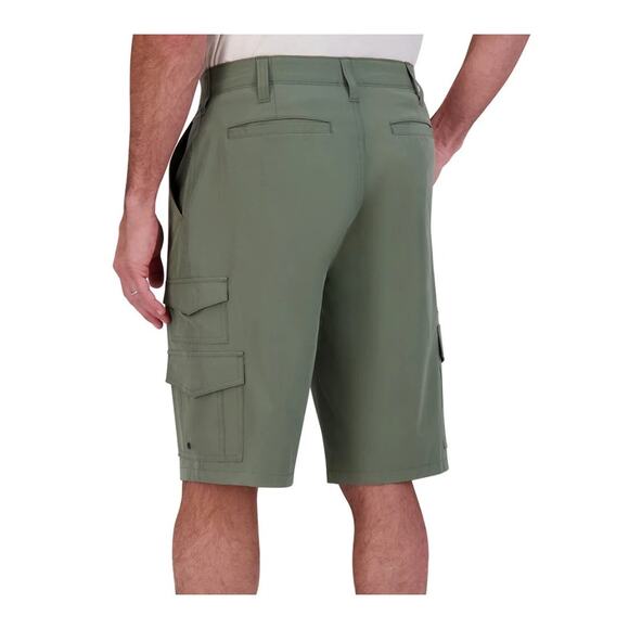 New Iron Co. Stretch Tech Cargo Short 11" Inseam Cactus Green Men's Size 30 NWT - Picture 6 of 6